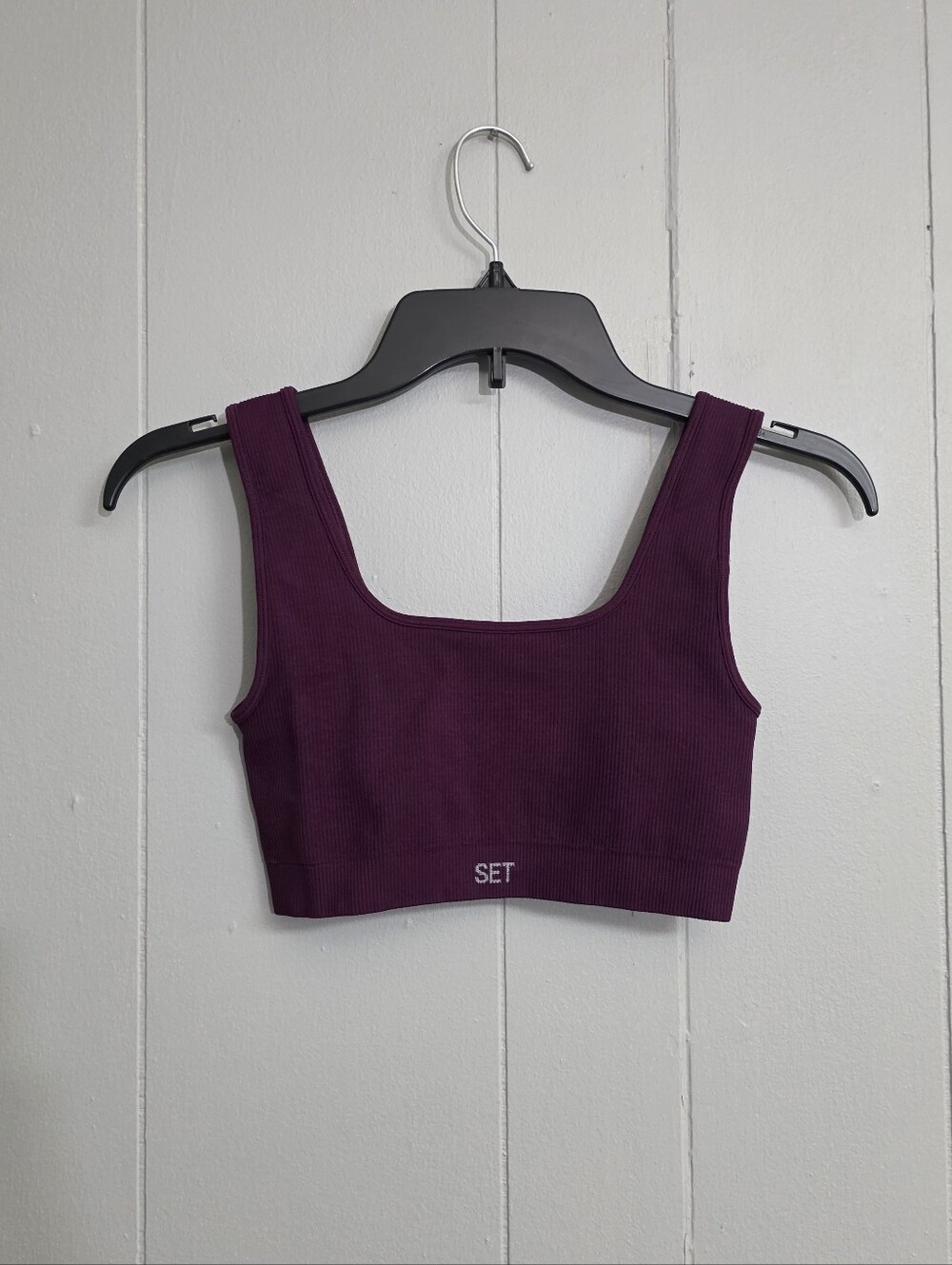 SET Sculptflex Purple Active Sports Bra Size S